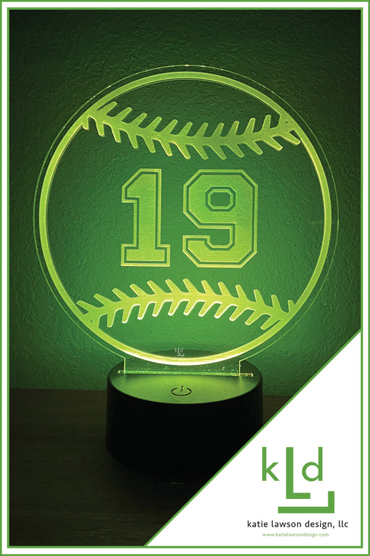 Personalized LED Sports Light