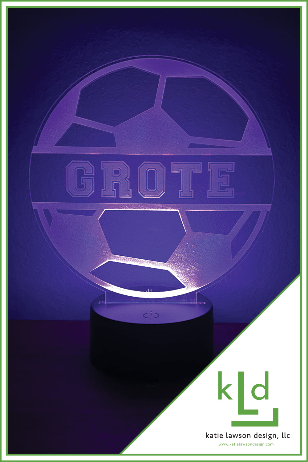 Personalized LED Sports Light