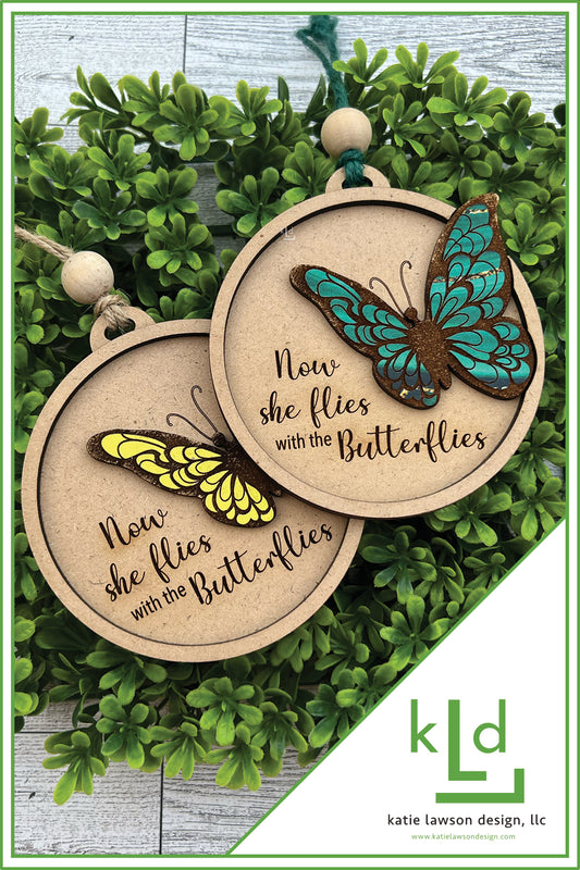 Butterfly Memorial Ornament