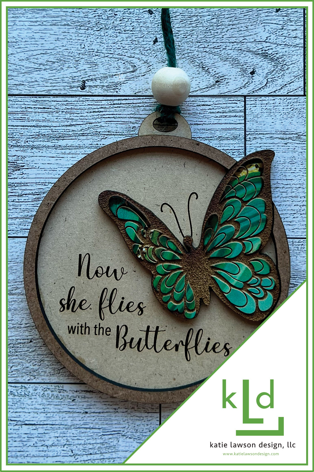 Butterfly Memorial Ornament