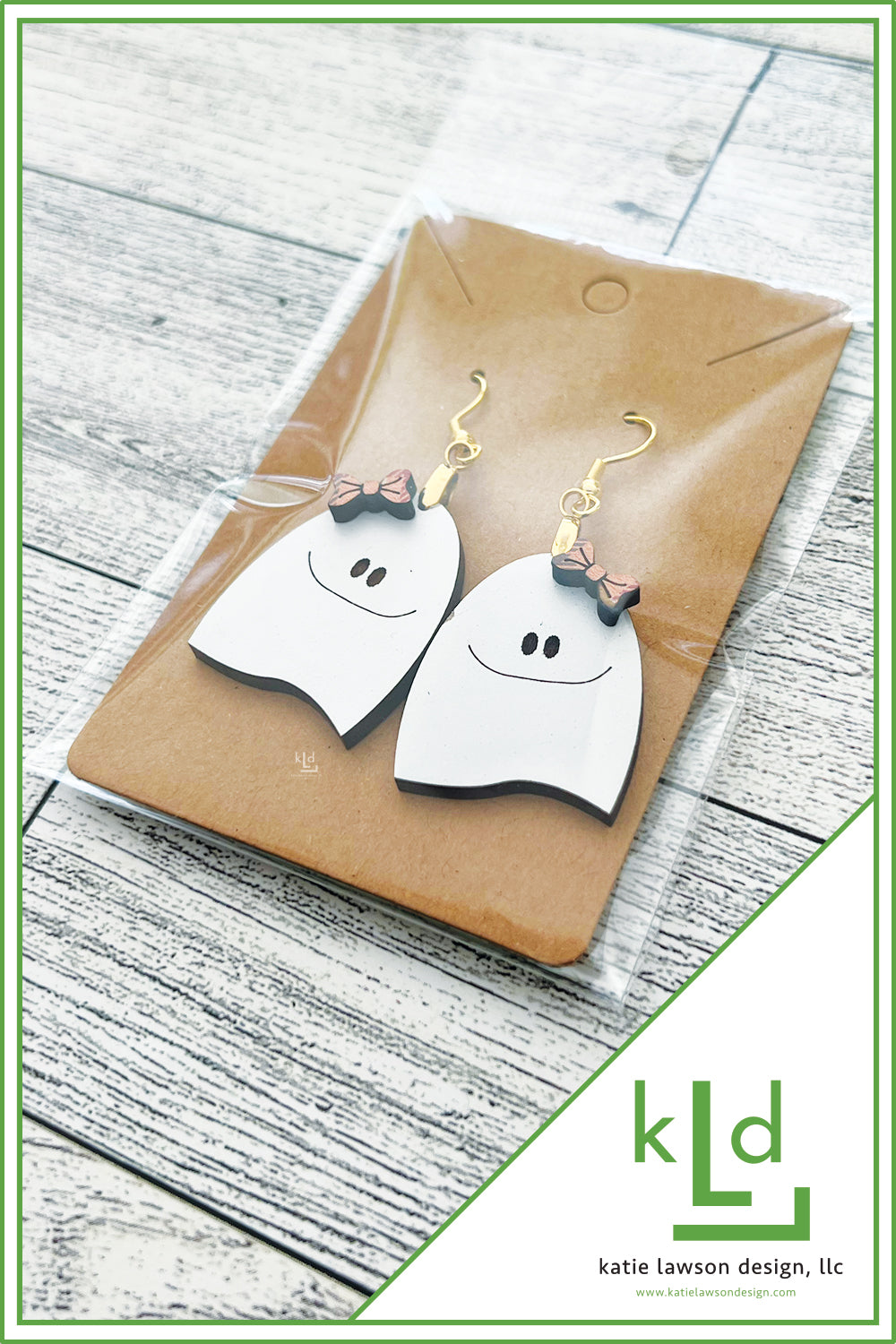 Nerdy Ghost Earrings