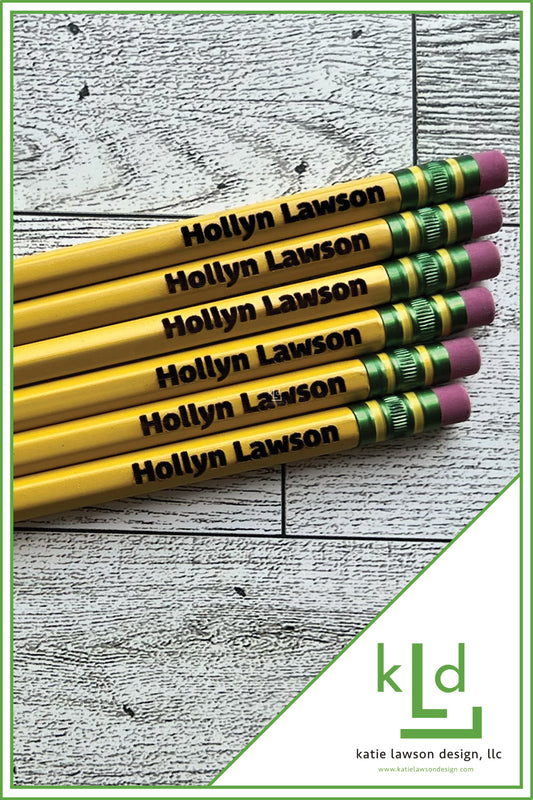 Personalized Pencils (Pack of 12)