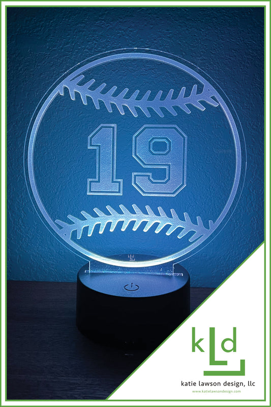 Personalized LED Sports Light