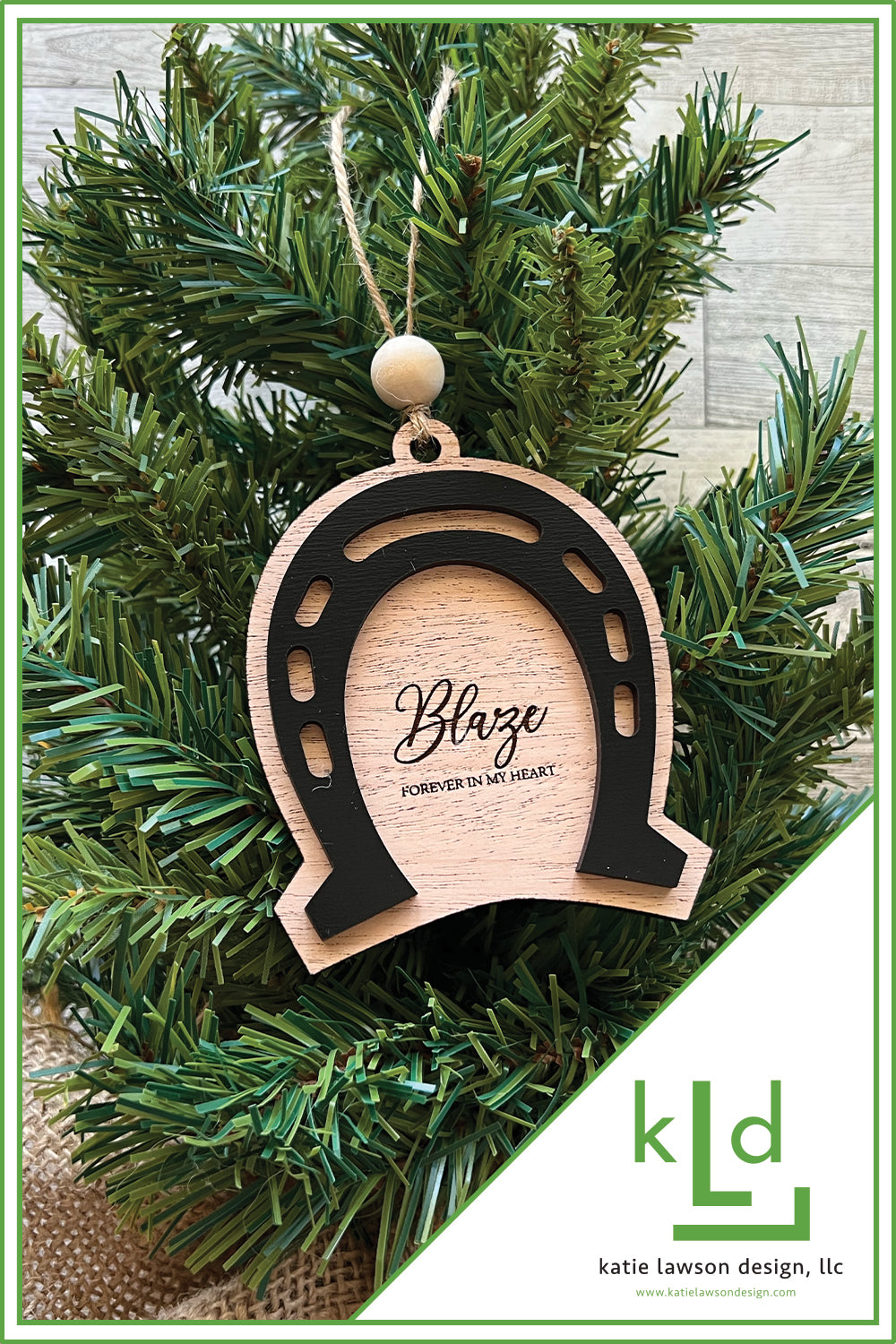 Horse Memorial Ornament | Personalized