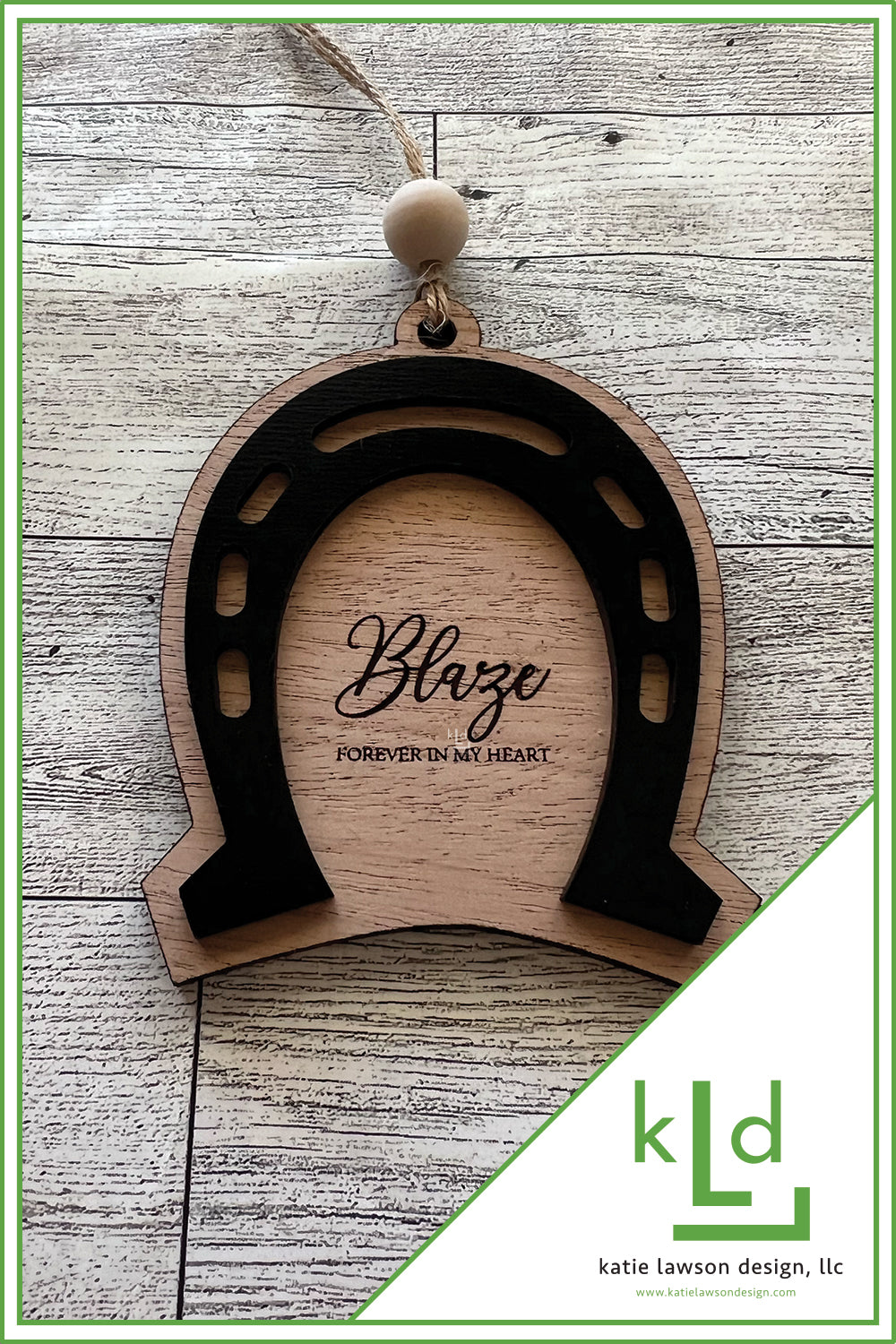 Horse Memorial Ornament | Personalized