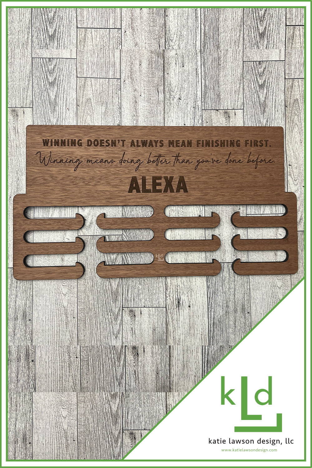 Personalized Medal Hanger | Martial Arts Belt Rack | Medal Display