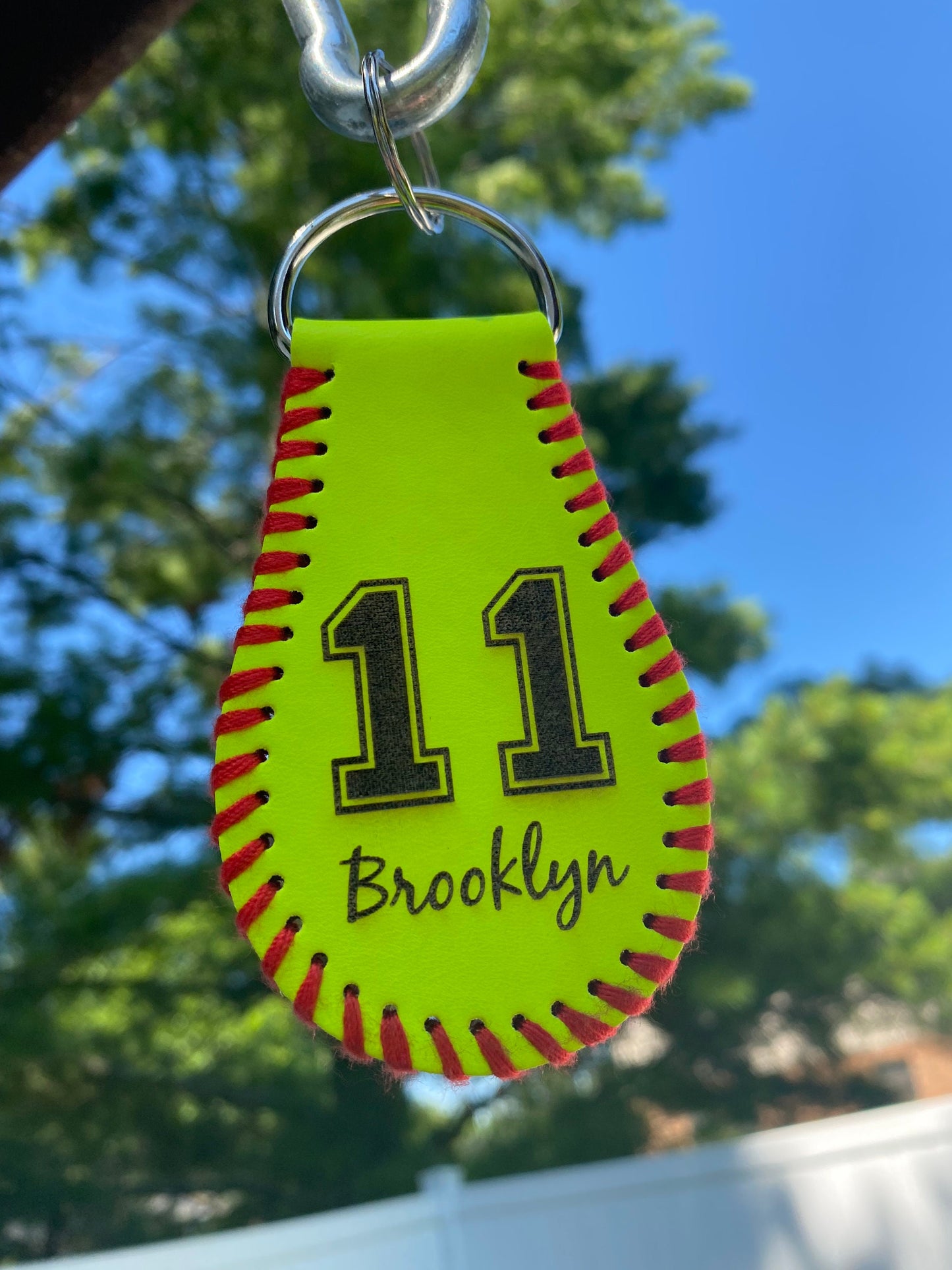 Softball/Baseball Bag Tag